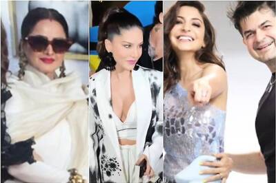 Rekha, Vidya Balan, Sunny Leone and Other Celebrities Snapped at Dabboo Ratnani Calendar Launch Event