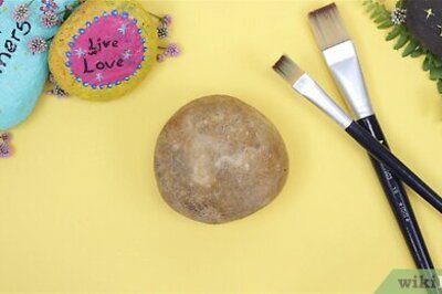 How to Paint a River Rock