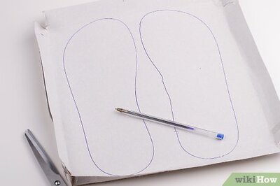 How to Make Duct Tape Flip Flops