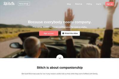 'Stitch' is the new Facebook-like social network for older adults