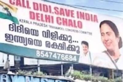 'Call Didi, Save India': After Tamil Nadu, Mamata's Posters in Left Bastion Kerala