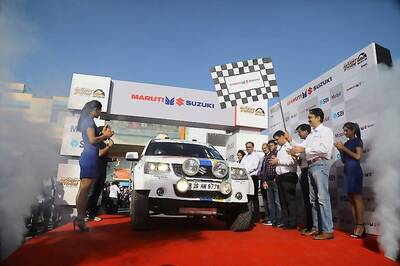 2018 Maruti Suzuki Desert Storm Flagged Off from Noida