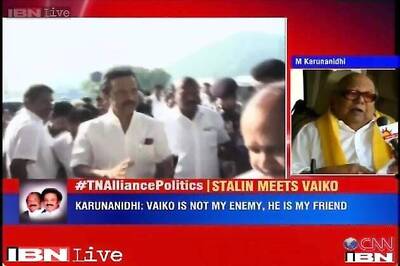 DMK treasurer Stalin meets MDMK's Vaiko fueling speculation of alliance ahead of 2016 TN Assembly polls