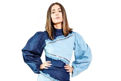 Bigg Boss 14: Hina Khan Rocks This Denim Outfit, See Pics