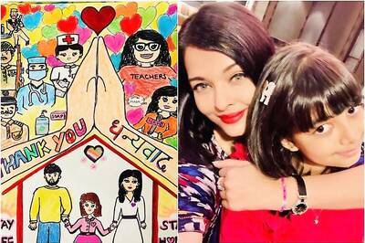 Here's How Aaradhya Bachchan Paid Tribute to Covid-19 Warriors