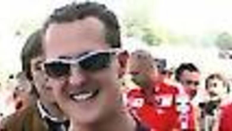 Silverstone here I come, says Schumi