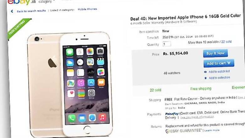 Apple iPhone 6 selling at Rs 55,954 onwards in India