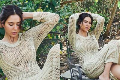 Sexy! Sonam Bajwa Exudes Hotness In An Olive-Toned Knitted Dress, Fans Calls Her 'Elegant'; Photos