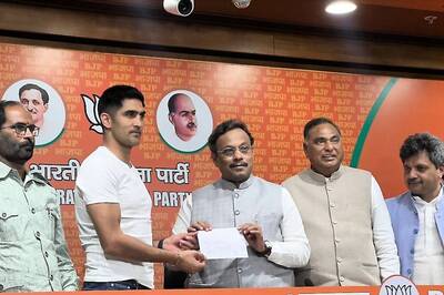 'Ghar Wapsi For Me': Boxer Vijendra Singh Joins BJP Ahead Of Lok Sabha Polls