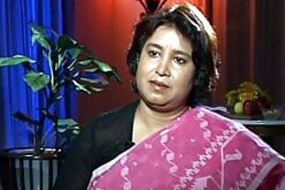 Pen down! Taslima stops writing, next book on hold