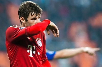 Mueller's penalty enough for Bayern to beat Lille