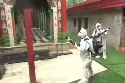 Hanuman Garhi Sanitized Ahead of PM Modi’s Ayodhya Visit to Combat Covid-19