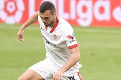 Sevilla's Joan Jordan Under 24-hrs Observation after Being Hit on Head by Object Thrown from Stands