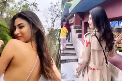 Mouni Roy Stuns In A Backless Outfit As She Enjoys A Day Out In The Lap Of Nature; Watch