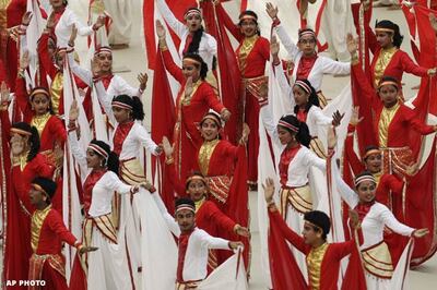 It's showtime! The Games are on in New Delhi