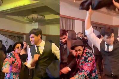 Neeraj Chopra Removes Blazer As He Dances to Bijlee Bijlee With Ruhee Dosani, Yashraj Mukhate; Watch