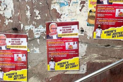 Protests And Posters against Calcutta HC Judge Set Off BJP-TMC War of Words