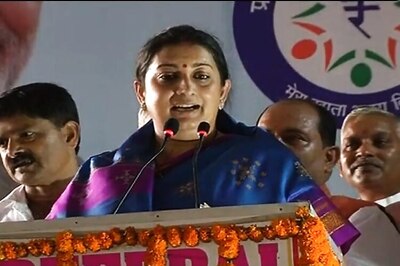 Smriti Irani questions land sale to Rajiv Gandhi Trust