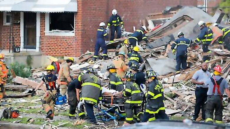 Survivor said she smelled gas before Baltimore explosion