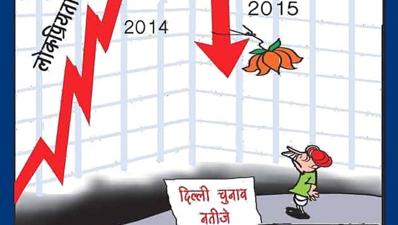 Cartoon of the day: BJP after Delhi election results