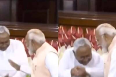 Video: JD(U) Chief Nitish Touches PM Modi's Feet In Symbolic Gesture As NDA Gears Up For BJP-Led Coalition