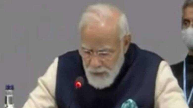 Climate Issues Changed Indian Cropping Patterns, Says PM Modi, Batting for 'Global Adaptation' at COP26