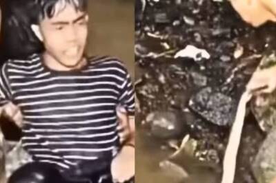 Watch: Boy Goes To Bathe Under Waterfall And This Happened