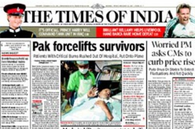 Veteran editor of Times of India  dead