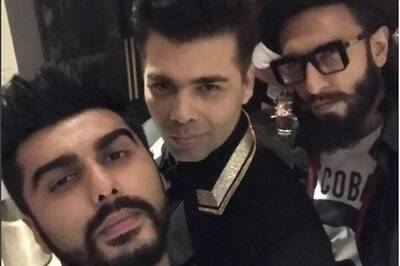 Arjun Kapoor Rings in his 32nd Birthday with Close Friends Karan Johar, Ranveer Singh and Ranbir Kapoor
