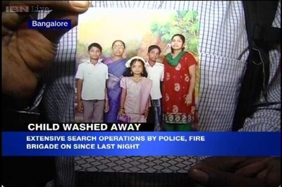 Bangalore: 9-yr-old girl slips into drain, search on