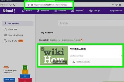 How to Send a Kahoot
