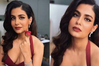 Shreya Dhanwanthary Unveils New Look As 'Yamini' In A Stunning Red Dress For Guns And Gulaabs; Photo