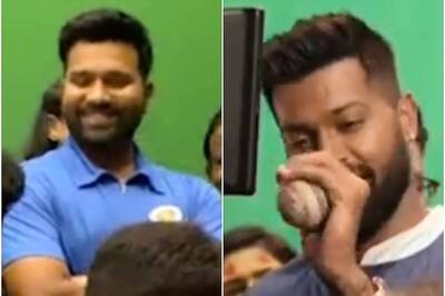 Watch: Rohit Sharma And Hardik Pandya Shoot Promos For IPL 2023