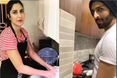 Katrina Kaif, Kartik Aaryan Turn Cleaning the Dishes Into a Dramatic Movie as They Self-Isolate