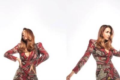 Malaika Arora Flaunts Curves in Mini Bodycon Dress With Plunging Neckline, Rhea Chakraborty Reacts