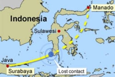Search for Indonesian plane still on