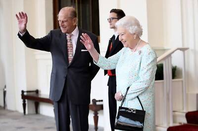 Britain's Queen Elizabeth II, Prince Philip Mark 70th Wedding Anniversary
