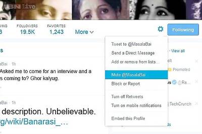 Twitter adds a mute button to filter out unwanted posts