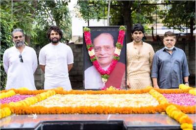Allu Arjun and Family Pay Tribute to Allu Ramalingaiah’s on His 99th Birth Anniversary