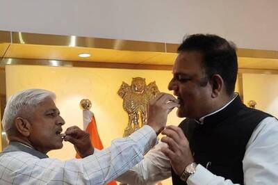 AAP MLA Raaj Kumar Anand Takes Oath as Delhi Minister