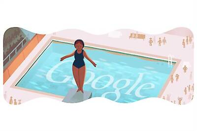 London 2012 Diving: The third doodle for Olympics