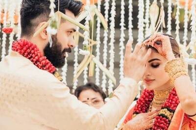 At Her Wedding, Mouni Roy Fears Tumbling Down The Pidhi, Asks For Help During Ritual