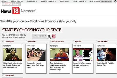 India's local news portal News18.com launched, brings news from the states and cities