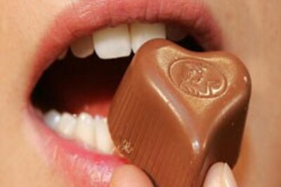 Now, a chocolate that battles the bulge!
