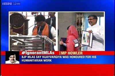 MP: BJP MLAs congratulate Kailash Vijayvargiya instead of Kailash Satyarthi for winning Nobel Peace Prize