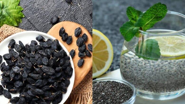 Here’s Why A Mix Of Black Raisins And Chia Seeds In Water Is A Must Have For Better Health