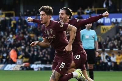 Premier League: Manchester City Dig Deep to Avoid Shocker at Wolves as John Stones Nets Stoppage-time Winner