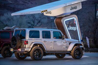 Jeep Launches 4xe Electric Vehicle Charging Stations at Trailheads Throughout United States