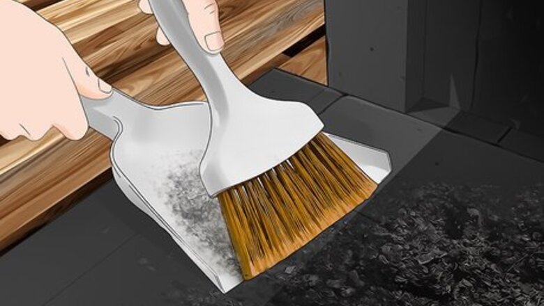 How to Clean Slate Tiles on a Fireplace