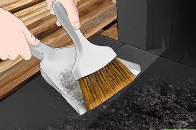 How to Clean Slate Tiles on a Fireplace